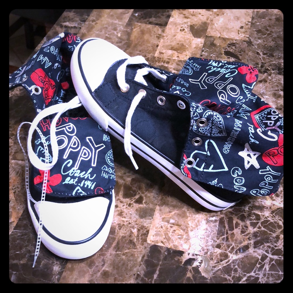 Brand new coach poppy shoes